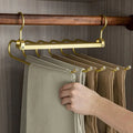 Gold Metal Pants Hanger