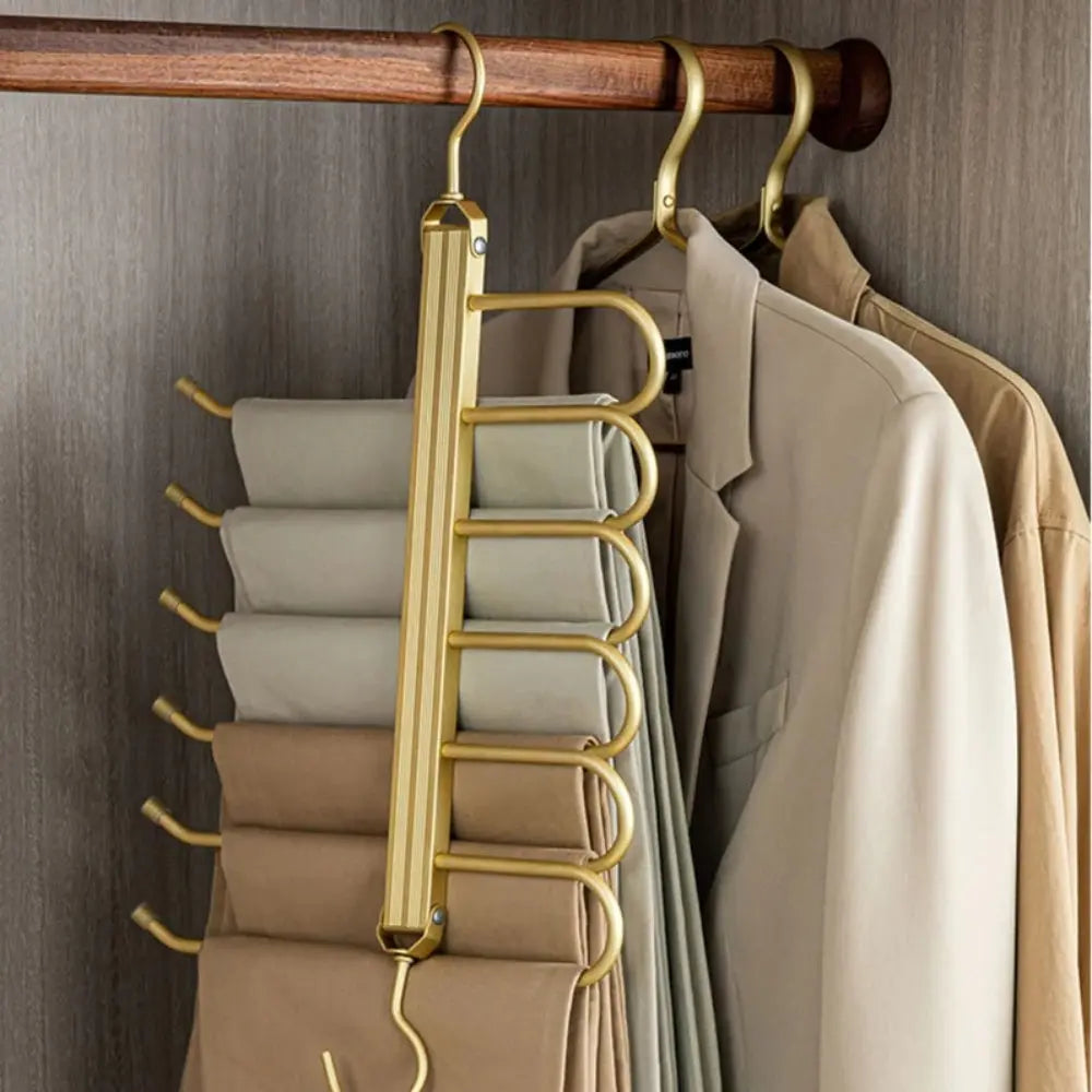 Gold Metal Pants Hanger