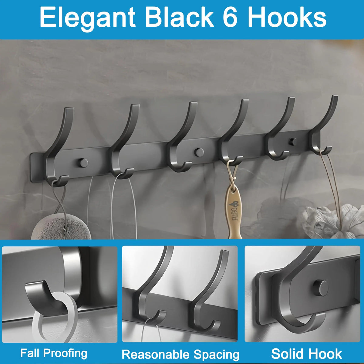 Over Door Hook Organizer Rack