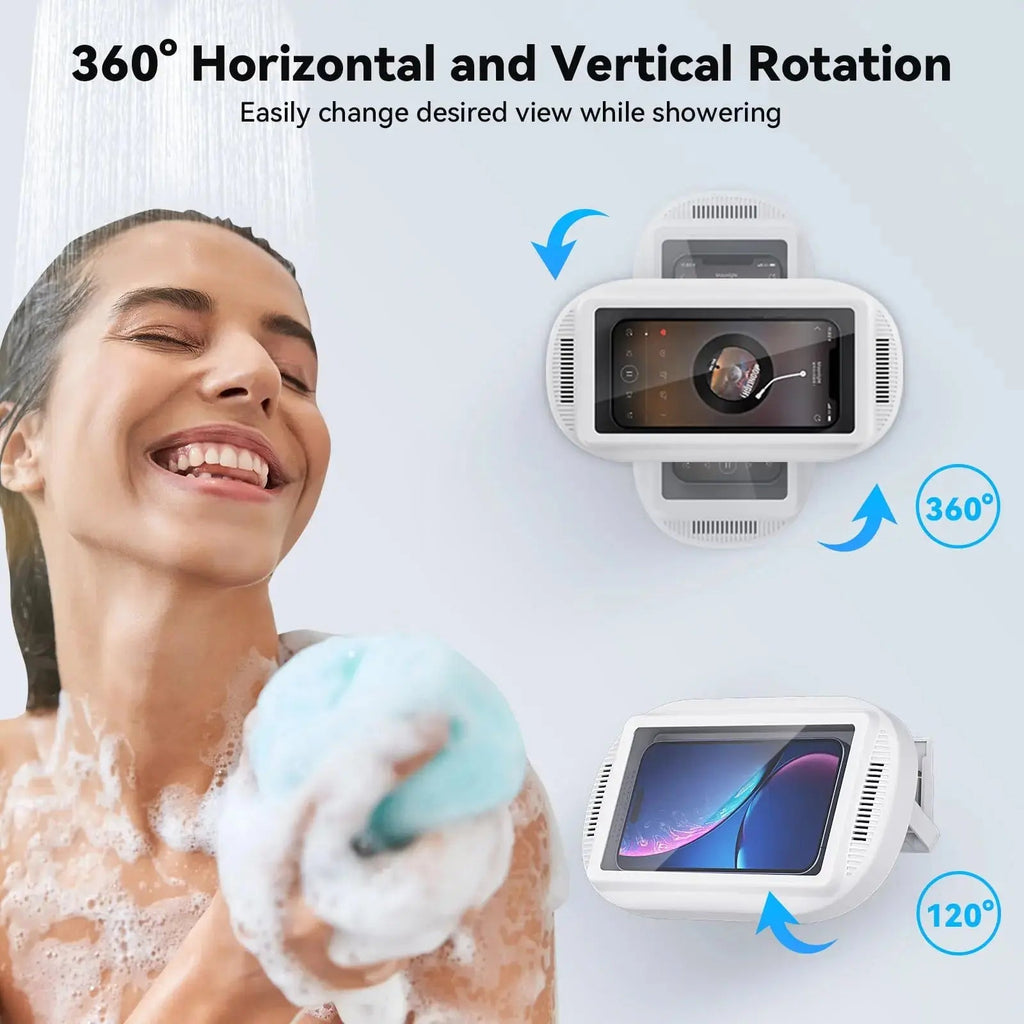 Waterproof Shower Phone Holder