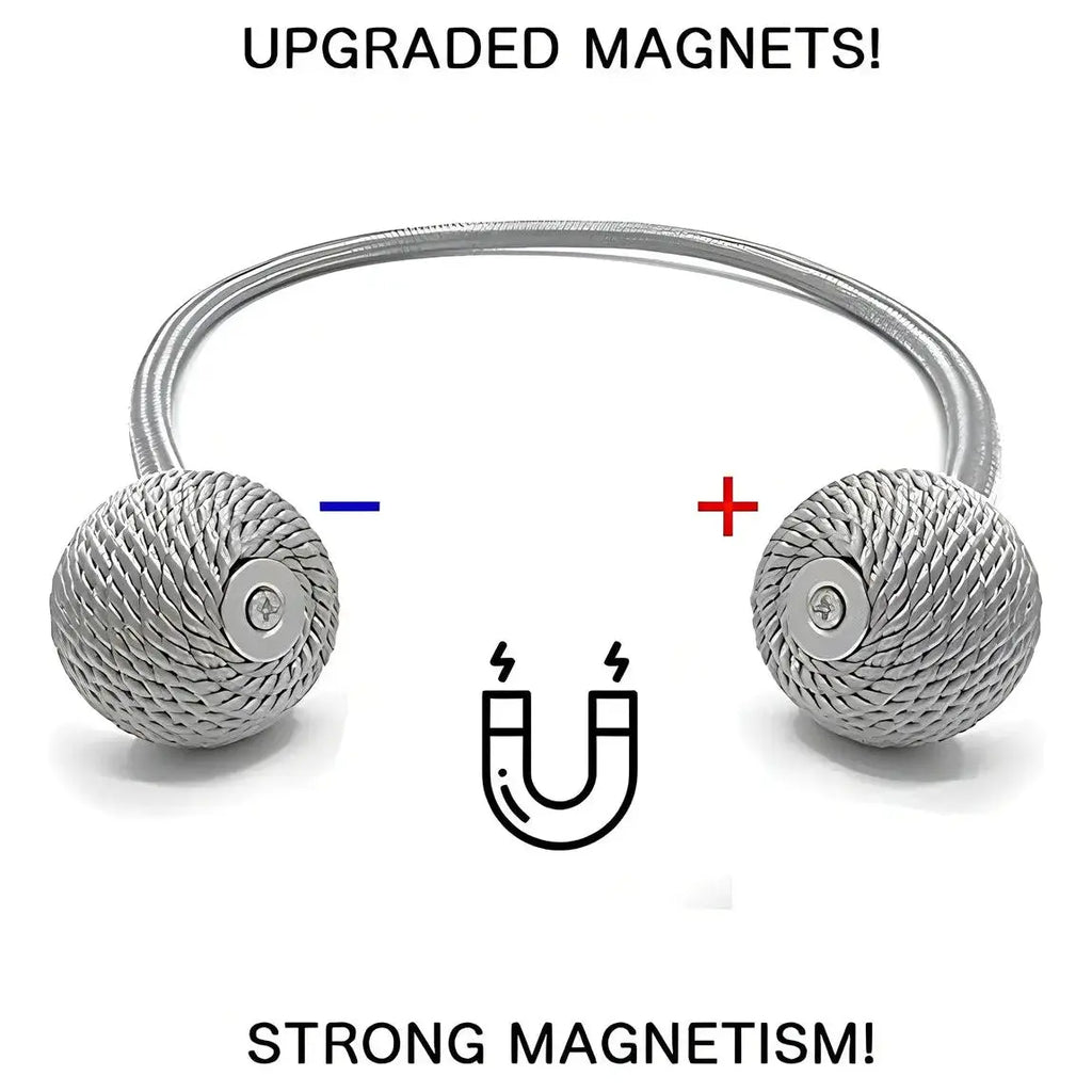 Magnetic Earphone Curtain Tiebacks (2 Pcs)