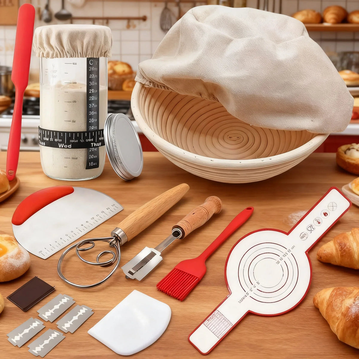 Sourdough Starter Kit (19 Pcs)