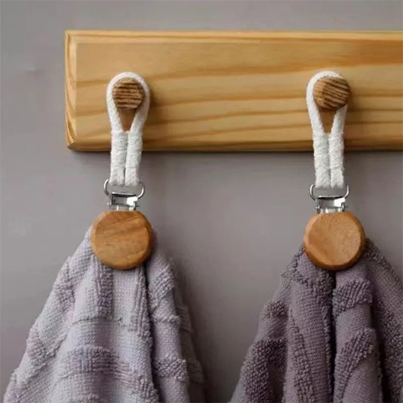 Towel Hanger Clips Set (2 Pcs)