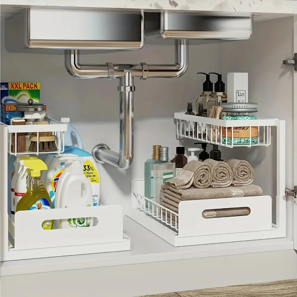 Double Layer Under Sink Organizer