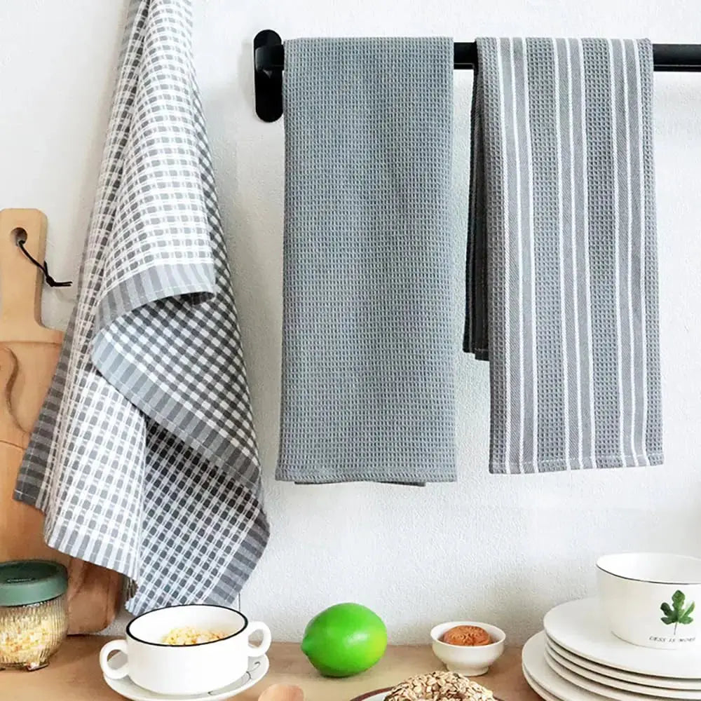 Cotton Kitchen Towels Set (3 Pcs)