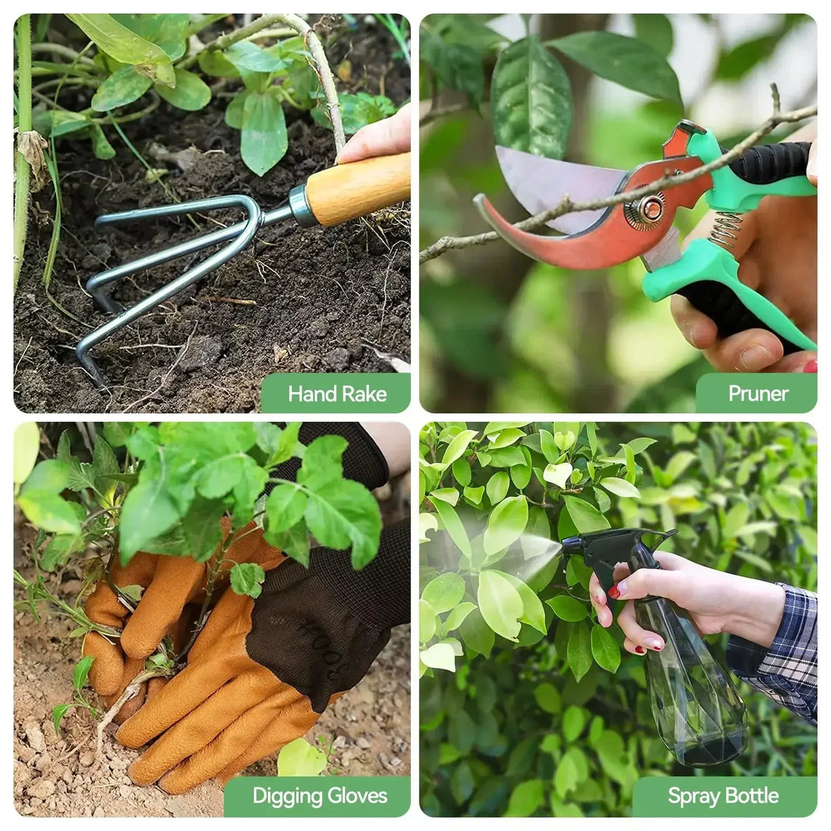 Garden Tool Set (9 Pcs)