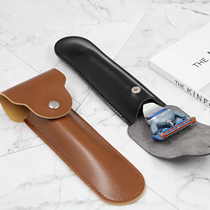 Leather Razor Case