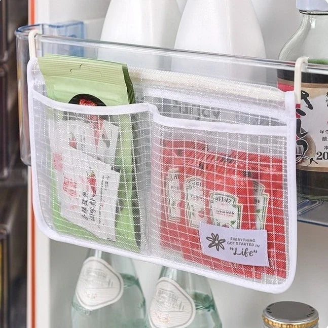 Fridge Mesh Organizer Bags (3 Pcs)