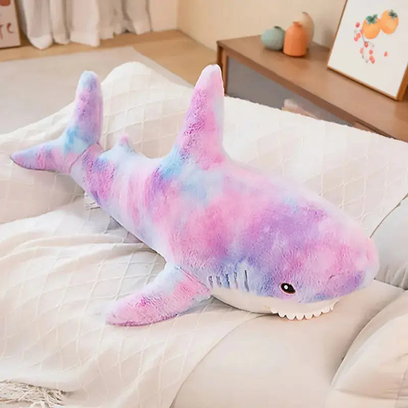 Purple Shark Plush Toy