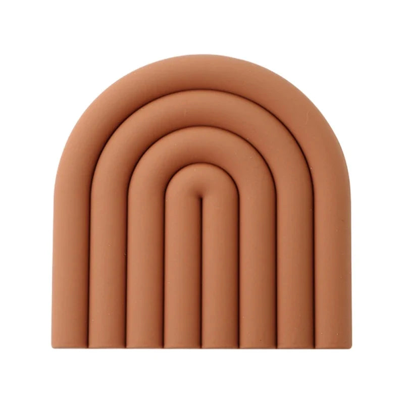 Rainbow Silicone Trivets (2 Pcs)