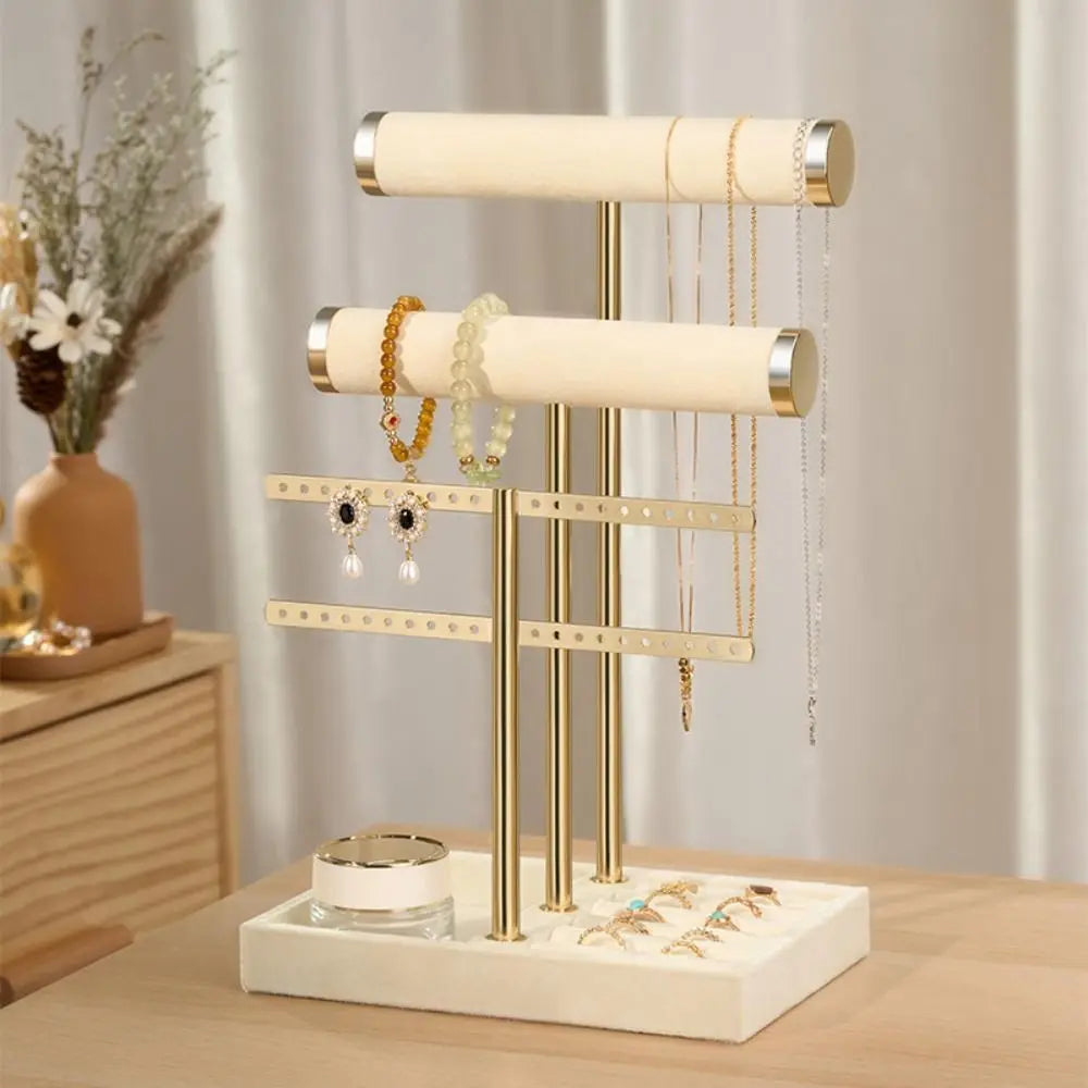 3 Tier Velvet Bracelet Display Stand