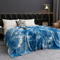 Tie Dye Flannel Fleece Blanket