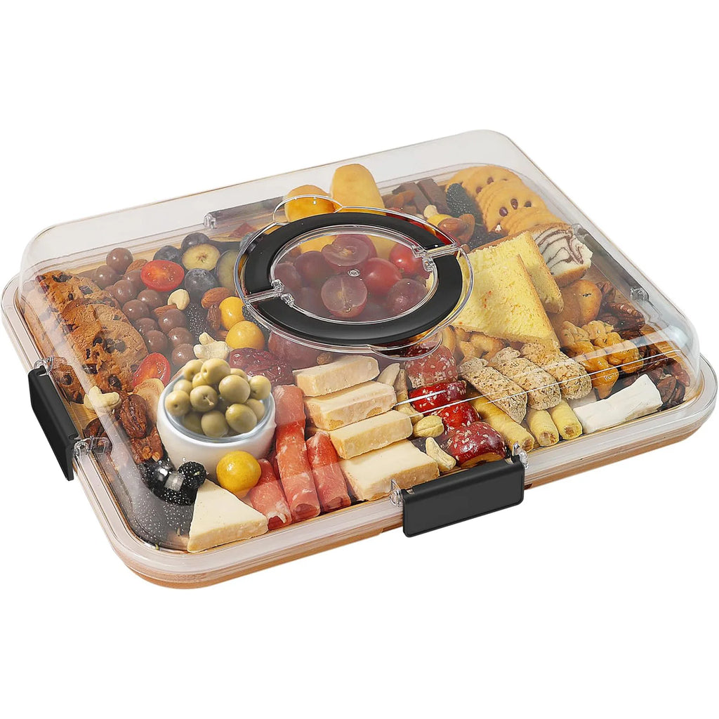 Bamboo Cheese Board with Lid