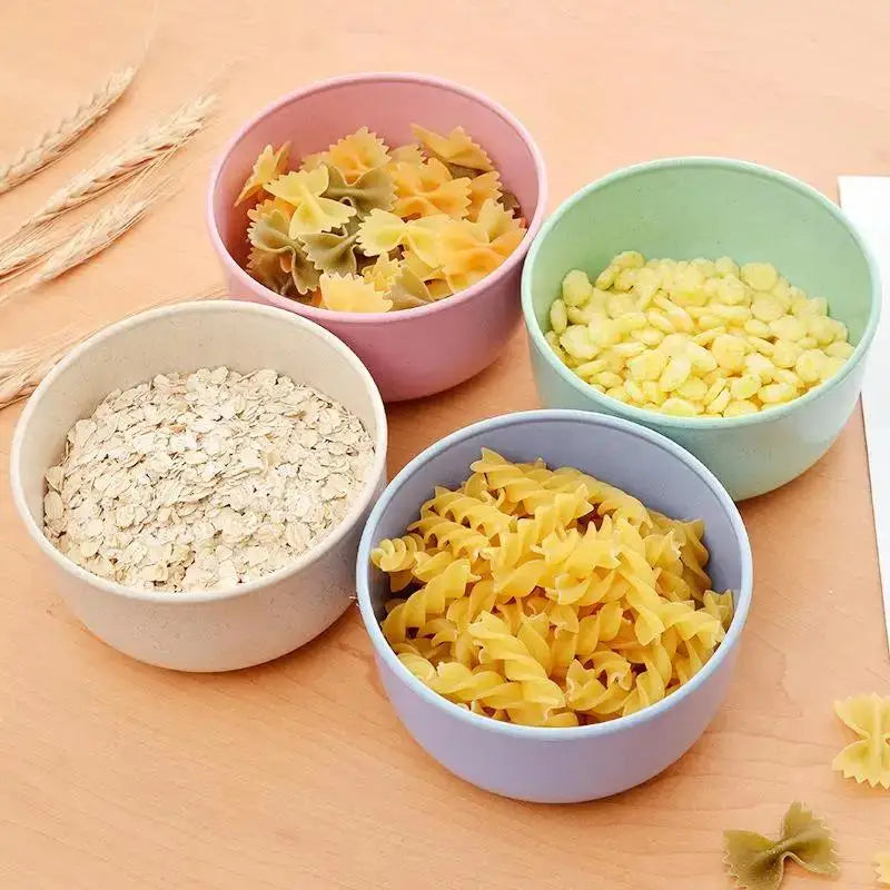 Wheat Straw Bowls (4 Pcs)