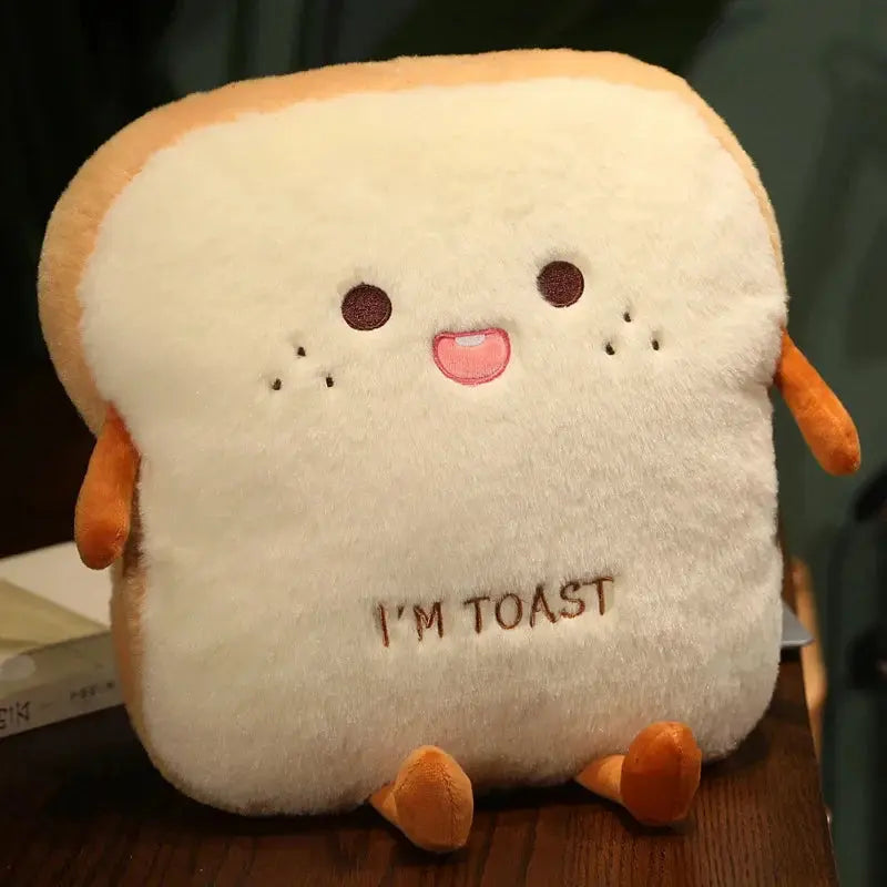 Toast Bread Plush Pillow