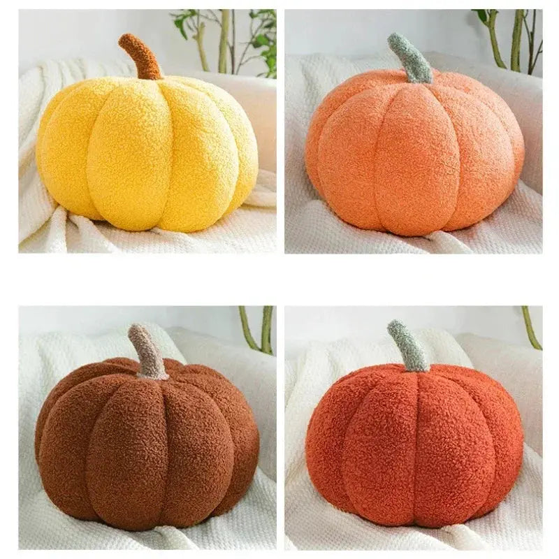 Nordic Plush Pumpkin Cushion