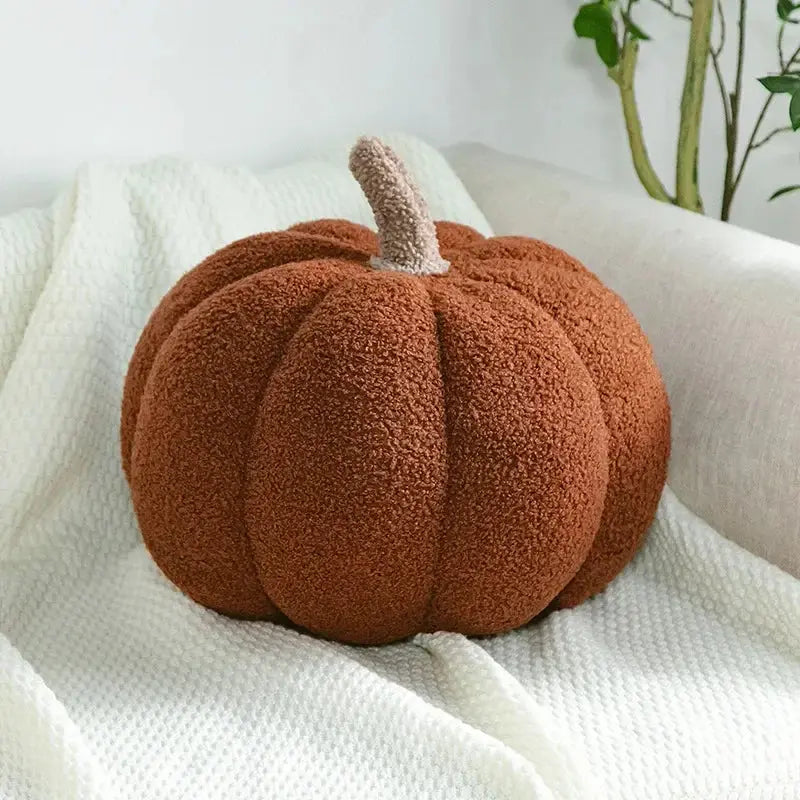 Nordic Plush Pumpkin Cushion