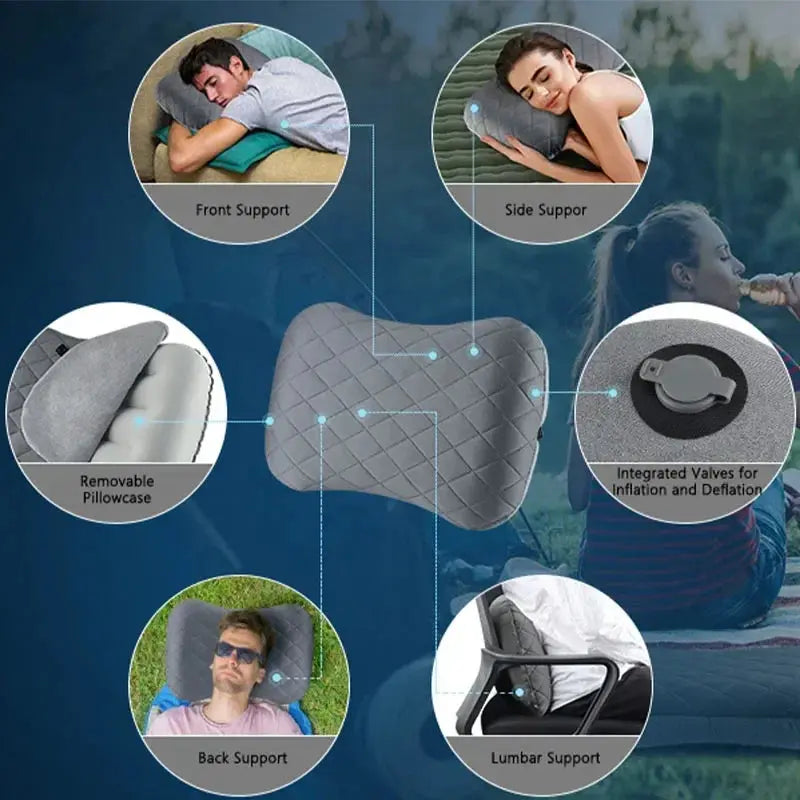Ultralight Inflatable Camping Pillow