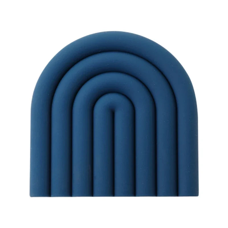 Rainbow Silicone Trivets (2 Pcs)