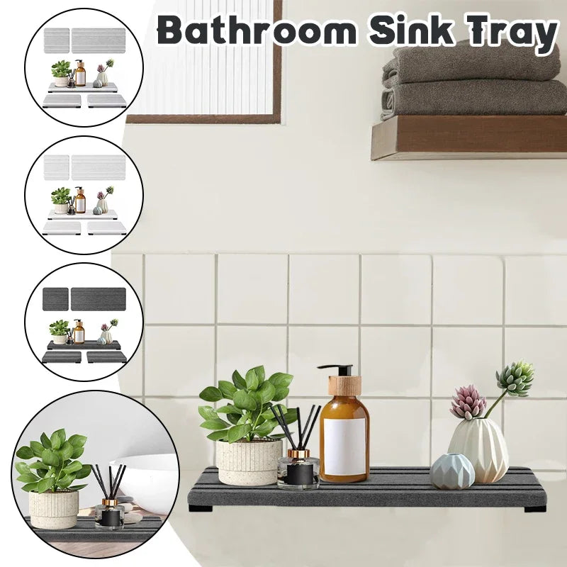 Diatomite Stone Sink Tray (3 Pcs)