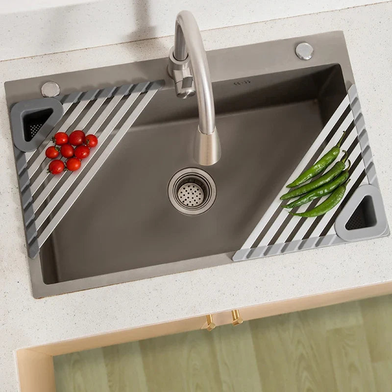 Triangular Sink Drain Rack