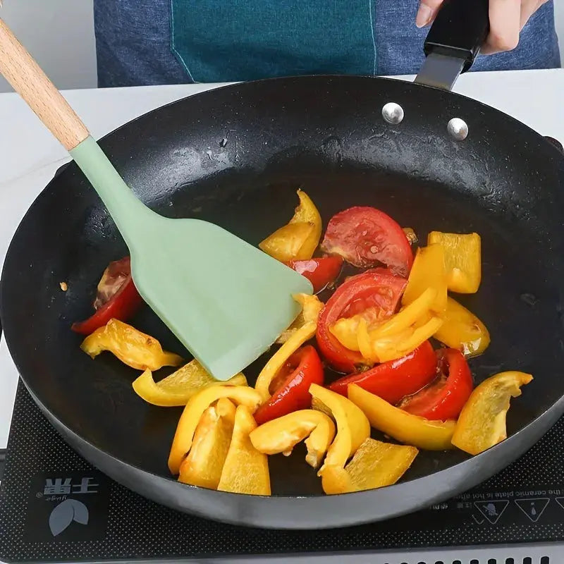 Silicone Kitchen Utensils Set (12 Pcs)