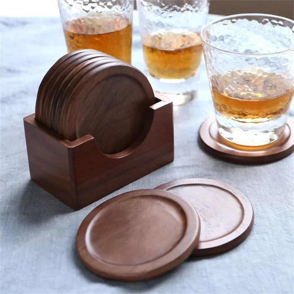 Wooden Coasters (6 pcs)