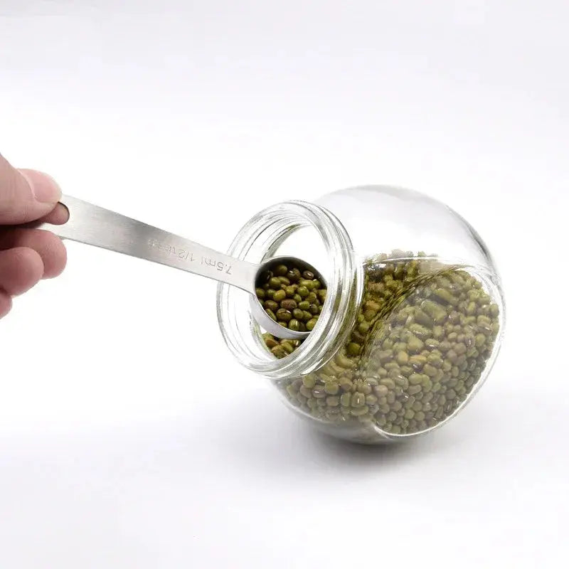 Stainless Steel Measuring Spoons (6 Pcs)