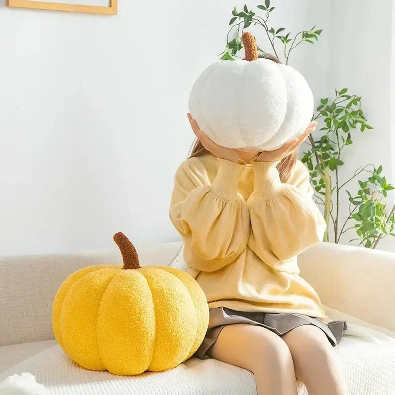 Nordic Plush Pumpkin Cushion
