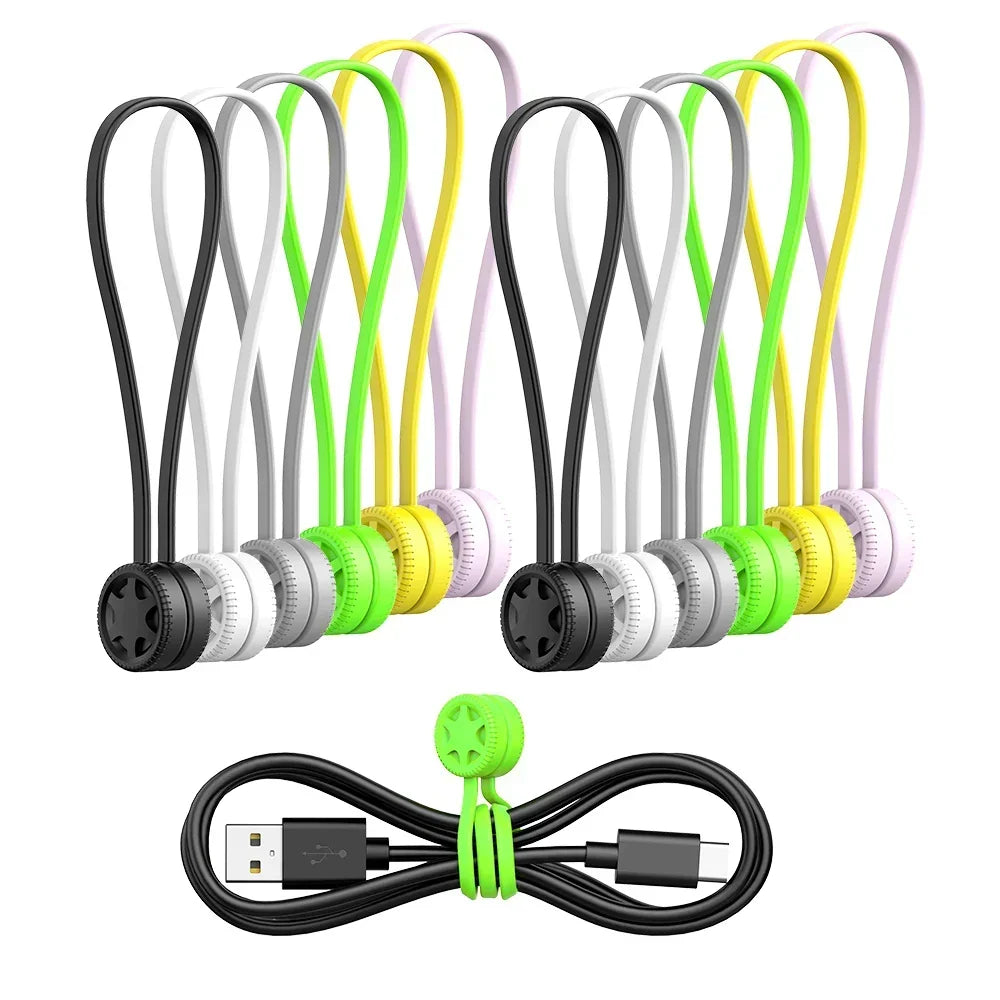 Magnetic Cable Ties (3 Pcs)