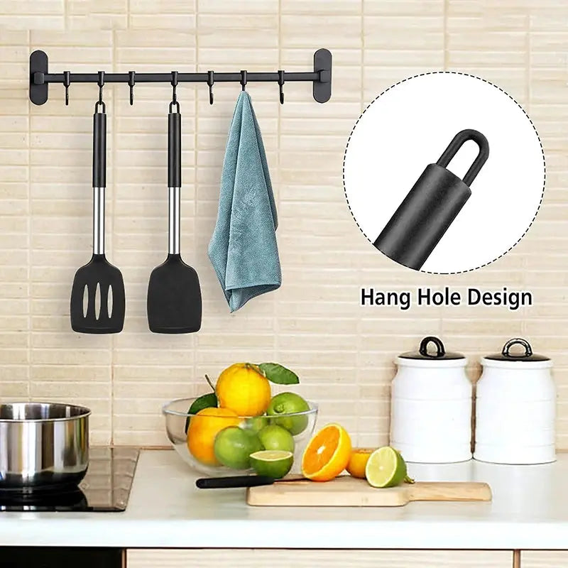 Silicone Turner Spatula Set (2 Pcs)