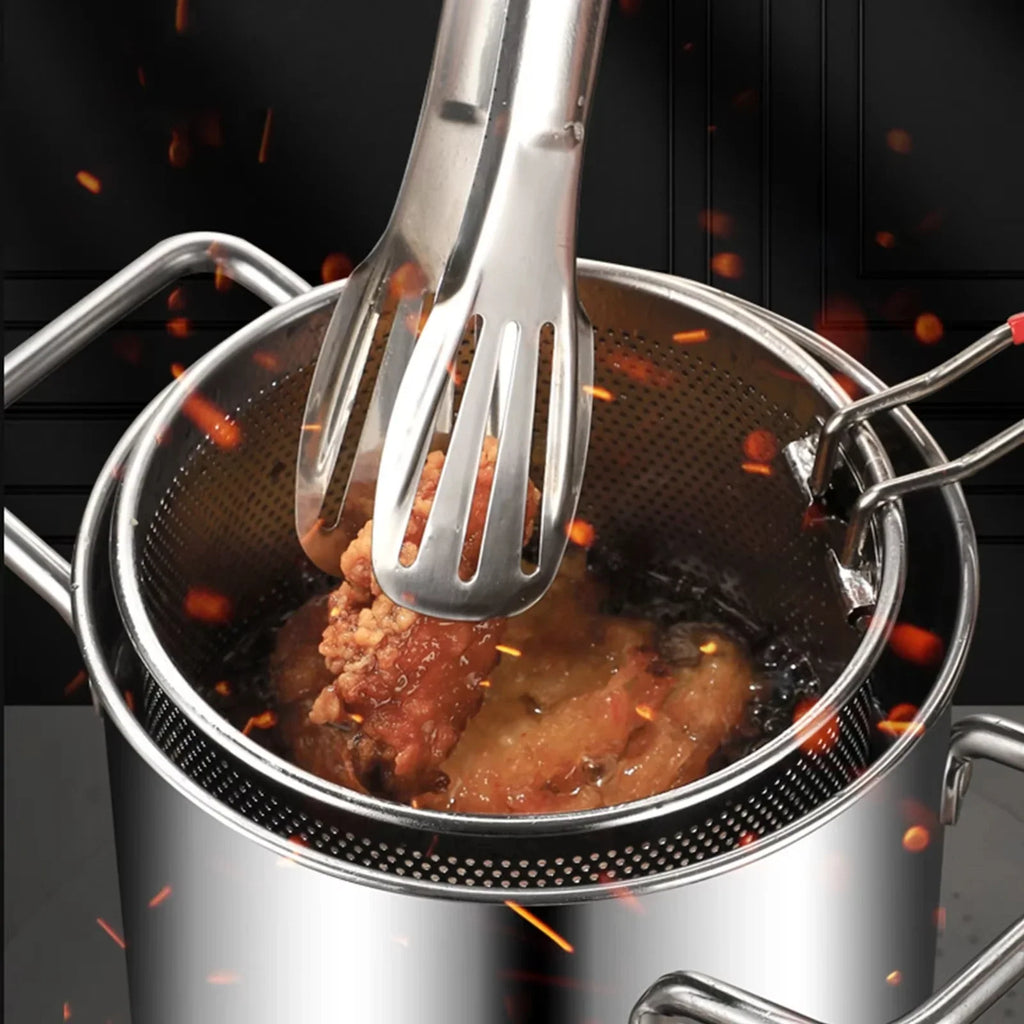 Stainless Steel Deep Fryer Pot
