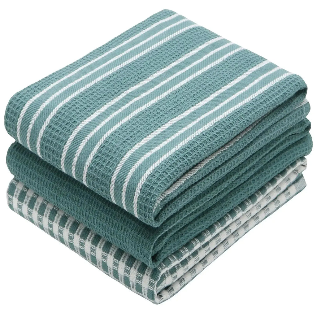 Cotton Kitchen Towels Set (3 Pcs)