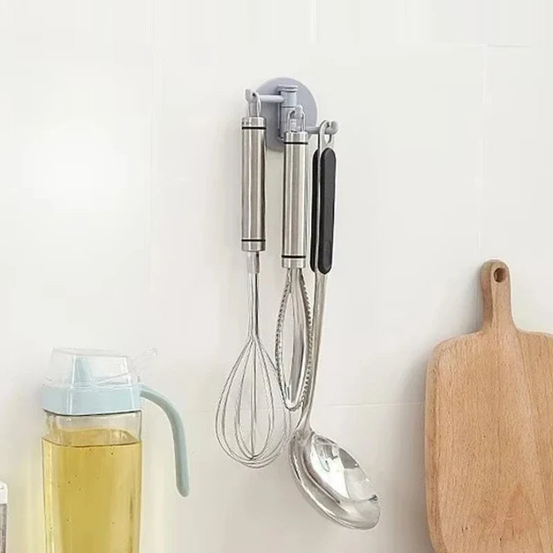 Rotating Adhesive Hooks (3 Pcs)