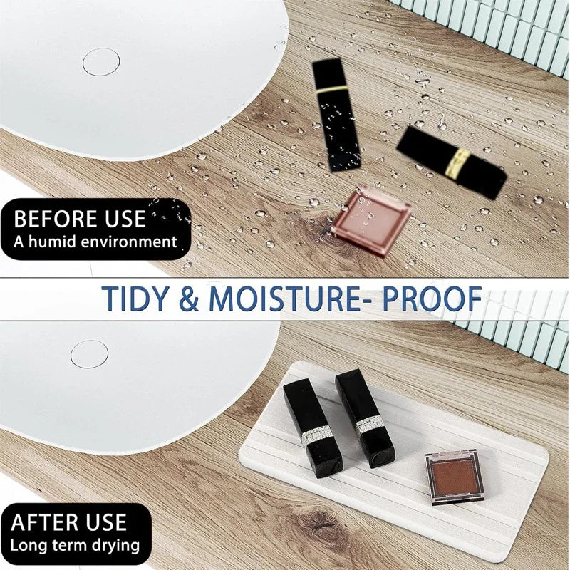 Diatomite Stone Sink Tray (3 Pcs)