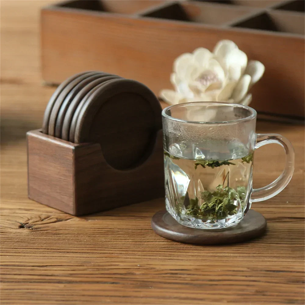 Wooden Coasters (6 pcs)