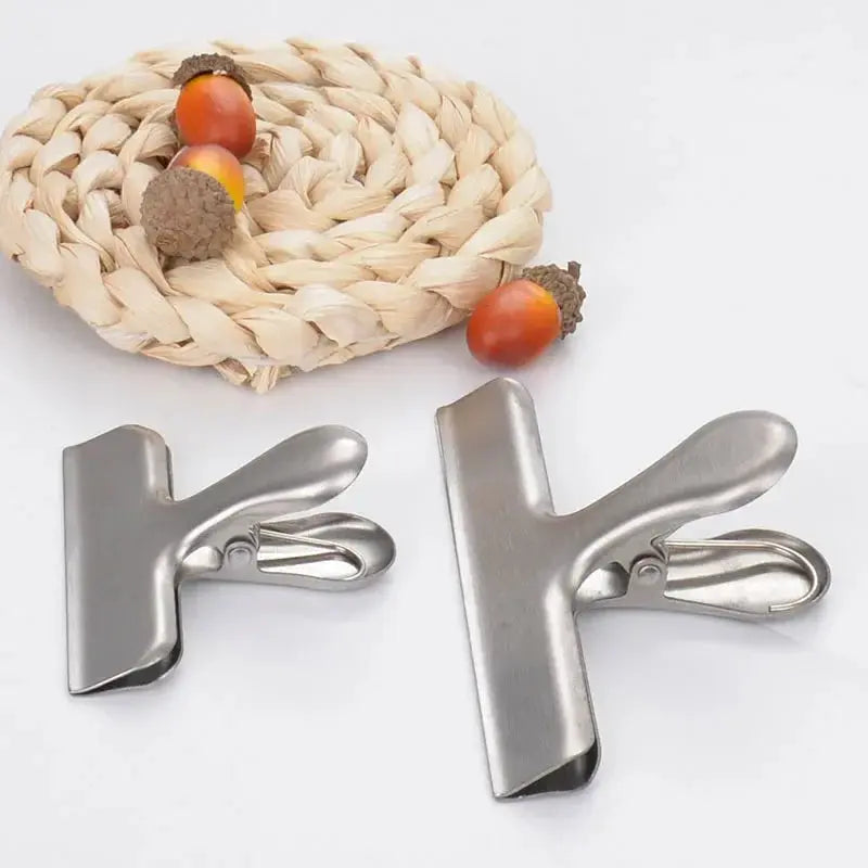 Stainless Steel Bag Clips (3 Pcs)