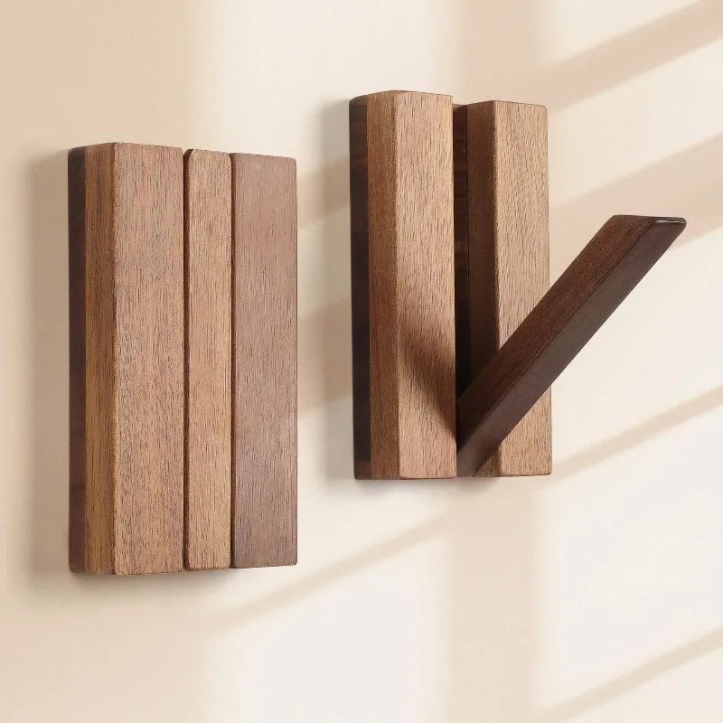 Piano Key Wood Hooks (2 Pcs)