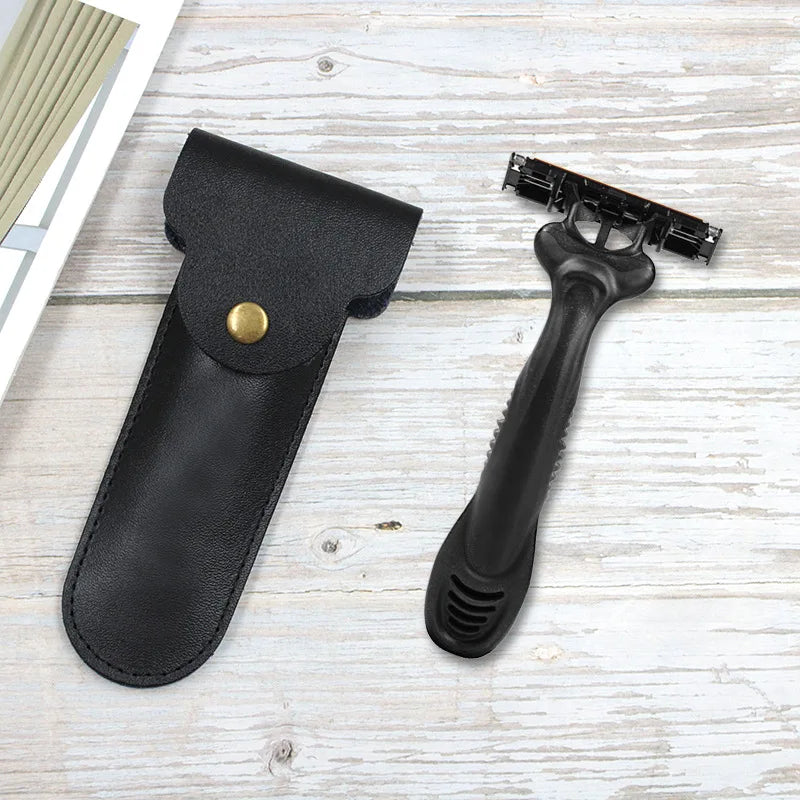 Leather Razor Case
