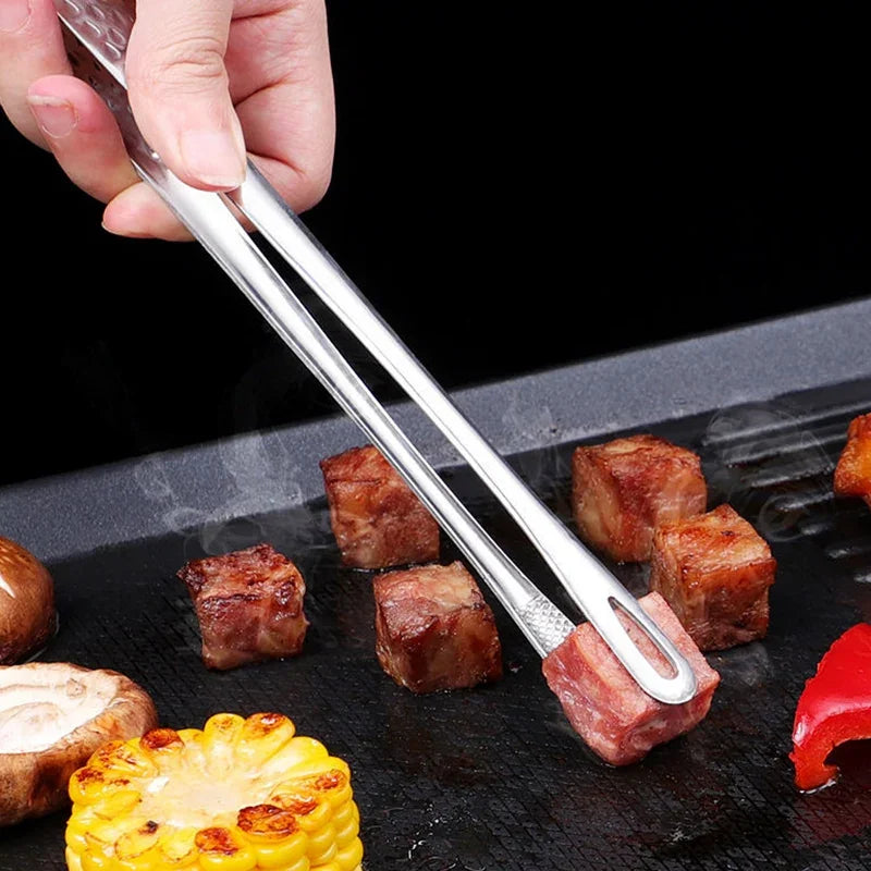 Stainless Steel BBQ Tongs (6 Pack)