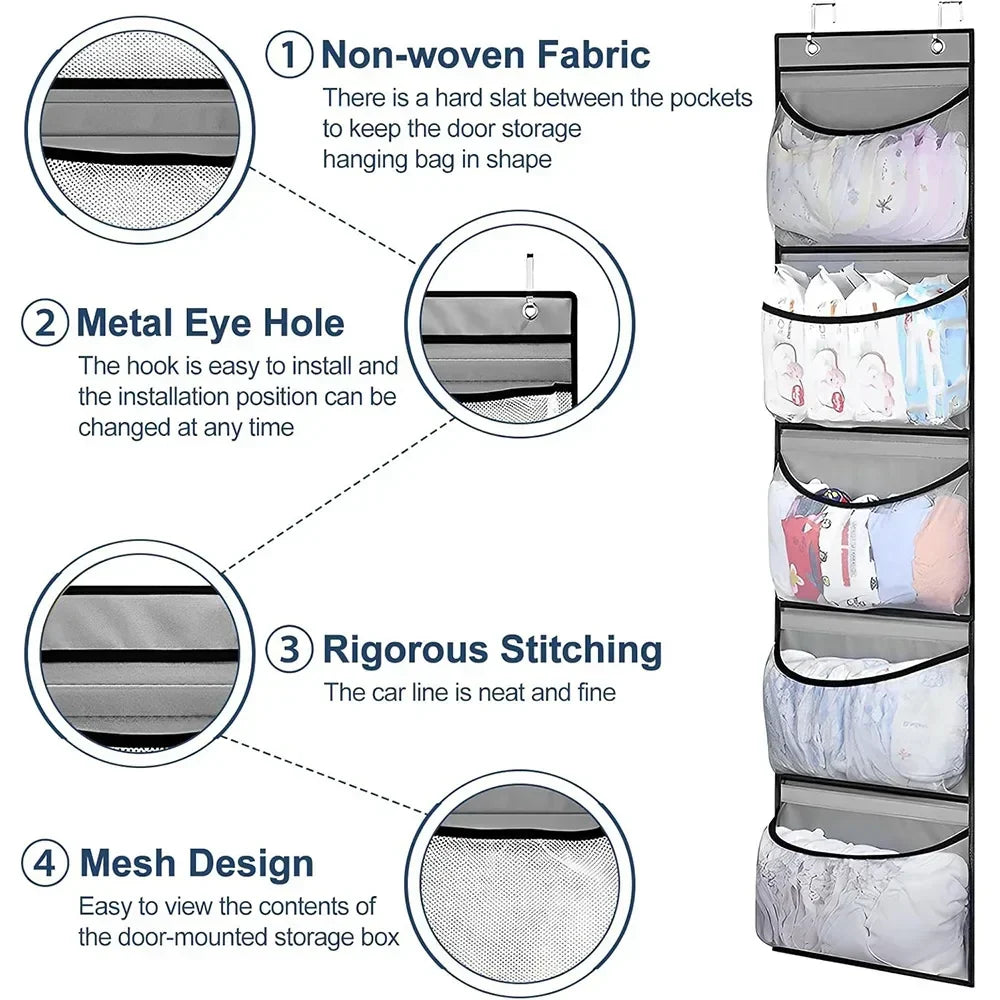 Over Door Hanging Shelf Organizer