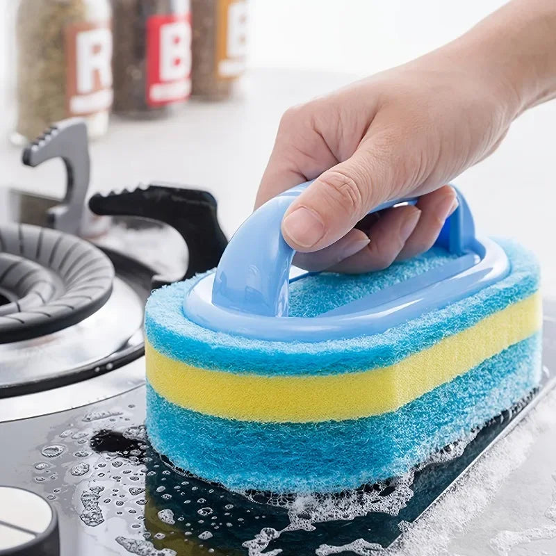 Cleaning Brush with Handle (3 Pcs)