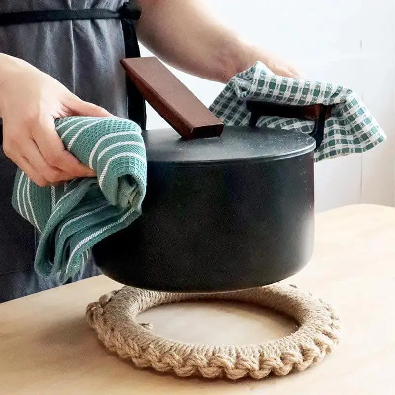Cotton Kitchen Towels Set (3 Pcs)