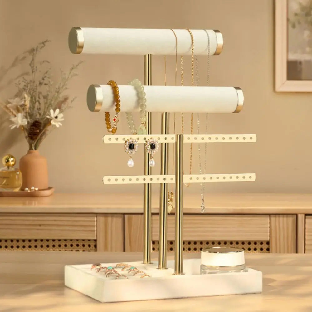 3 Tier Velvet Bracelet Display Stand