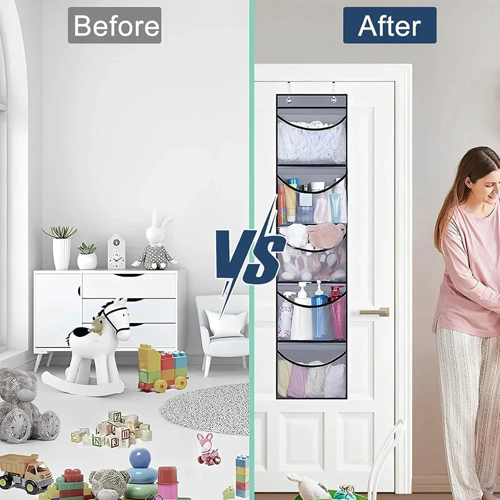 Over Door Hanging Shelf Organizer