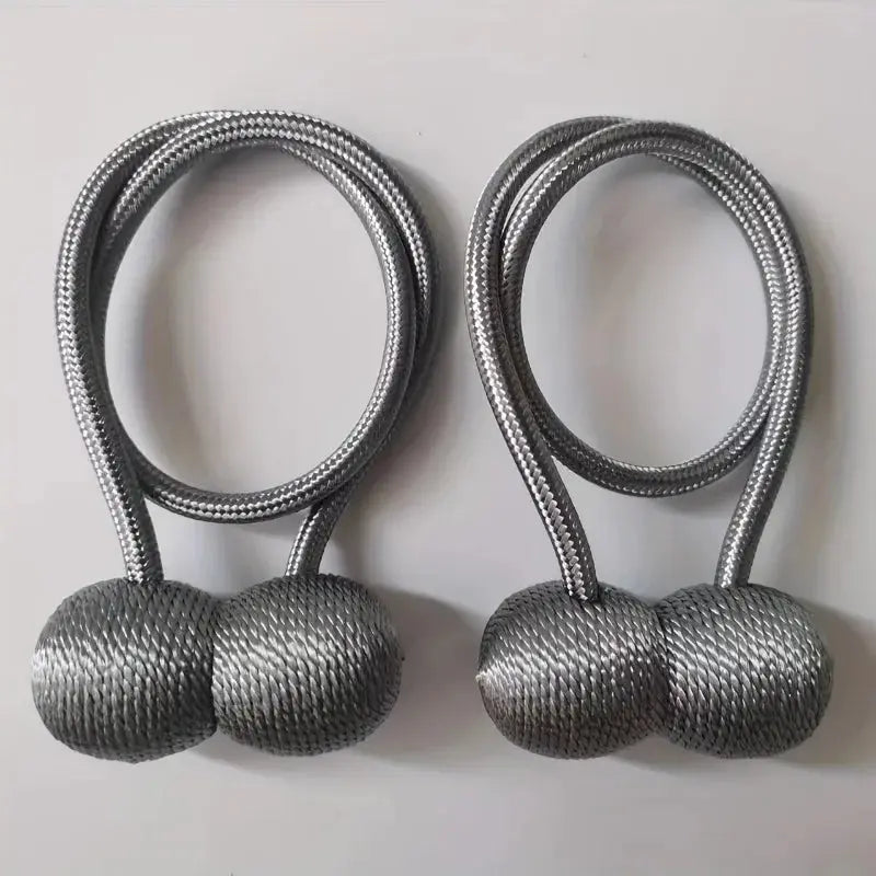 Magnetic Earphone Curtain Tiebacks (2 Pcs)