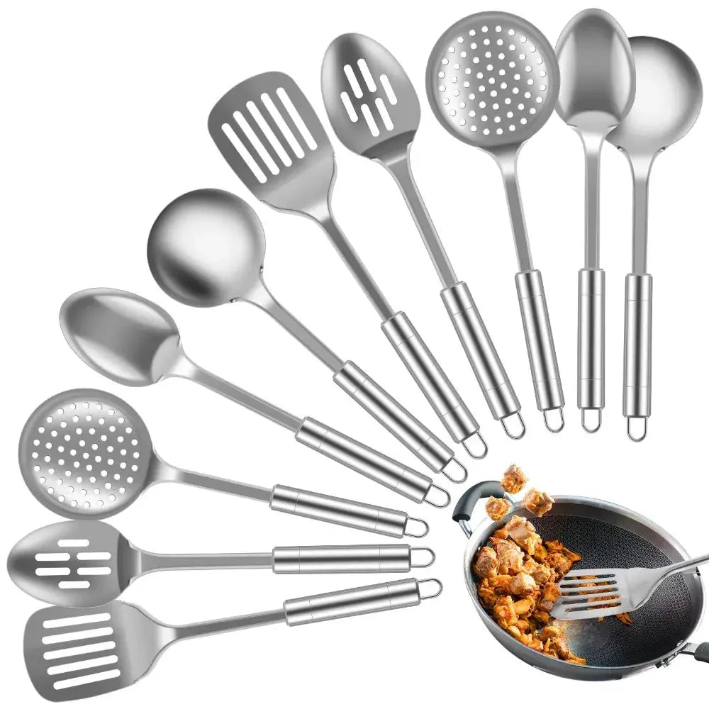 Stainless Steel Wok Utensils