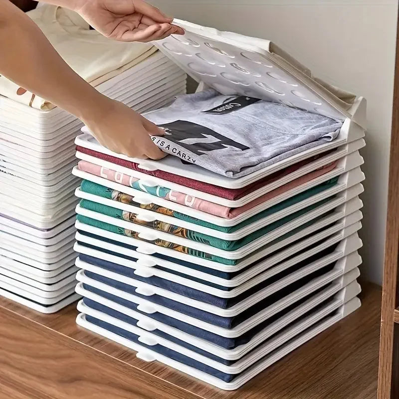 Stackable Shirt Organizer (5 pcs)