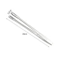 Stainless Steel BBQ Tongs (6 Pack)