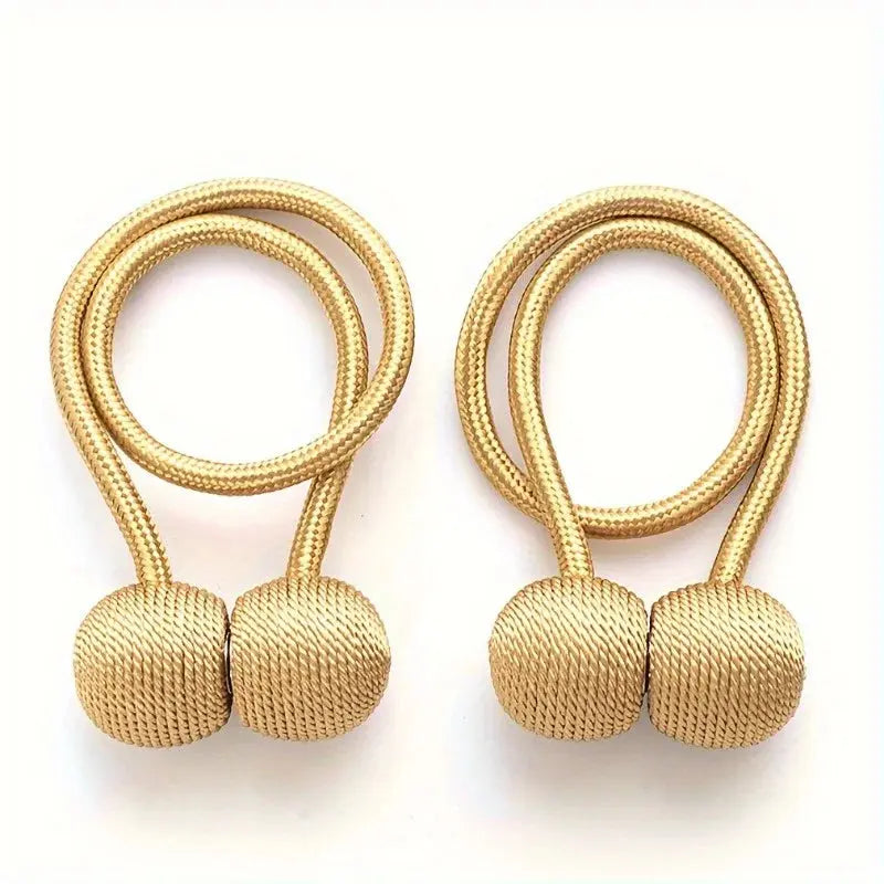 Magnetic Earphone Curtain Tiebacks (2 Pcs)